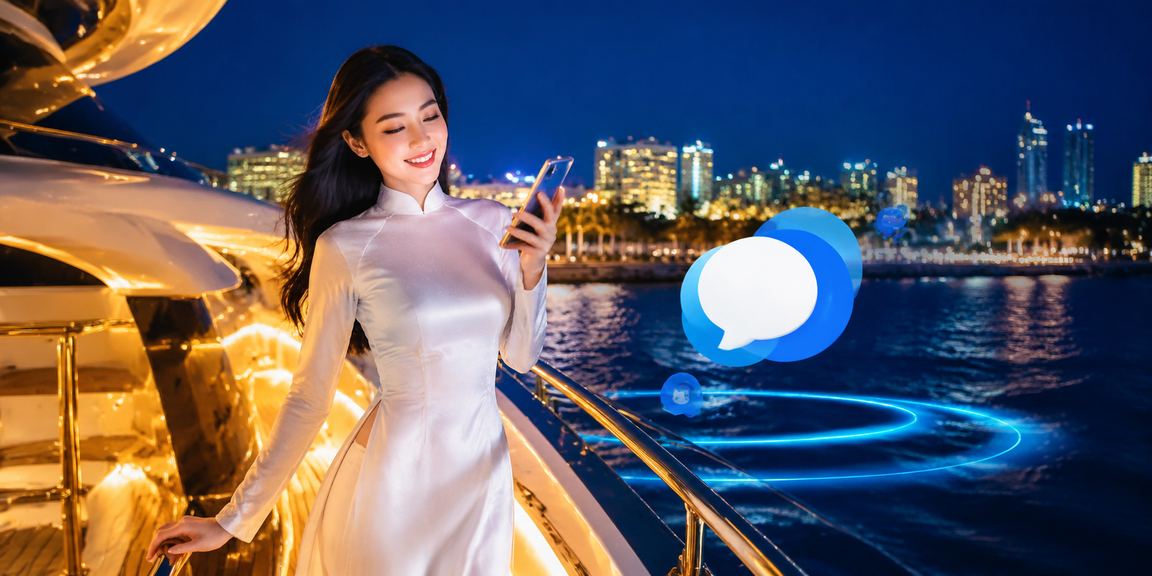 Người dùng tại Phan Thiết thực hiện nạp tiền qua ví điện tử trên điện thoại